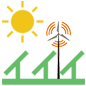 Wind Solar Hybrid Farm