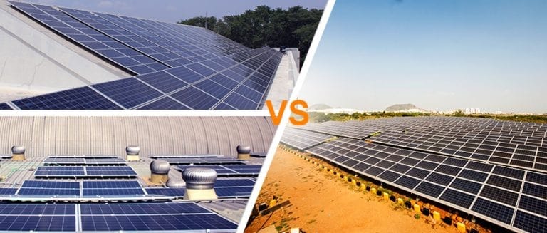 Rooftop Solar VS Ground Mount Solar