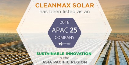 CleanMax featured in the APAC 25
