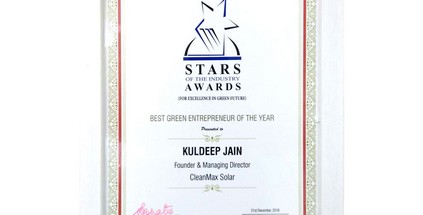 Best Green Entrepreneur of the Year