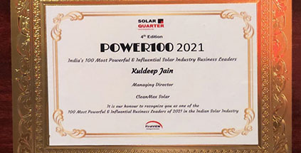 100 Most Powerful Solar Business Leaders