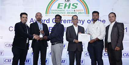 EHS Excellence Award : SILVER for Solar Rooftop Project
