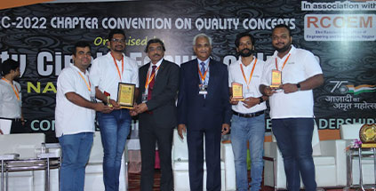 CleanMax Awarded at 33rd CCQC Organized by Quality Circle Forum of India