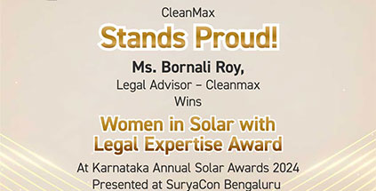 EQ Awards - Women in Solar with Legal Expertise Award