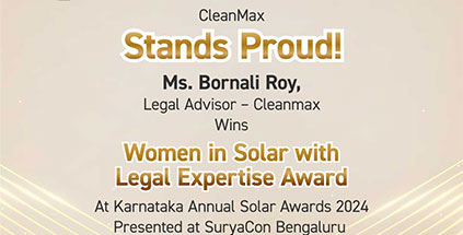 EQ Awards - Women in Solar with Legal Expertise Award